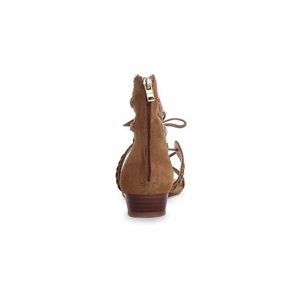 Coach VIa Demi Wedge Sandals in Peanut Oak - Picture 2 of 2